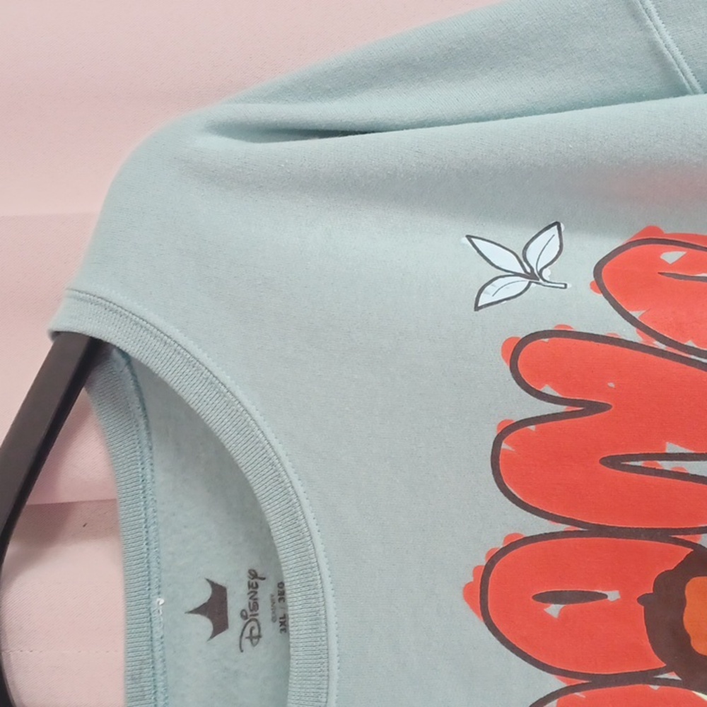 Disney Moana Doodle Portrait Women's Crewneck Sweatshirt, Unisex, Like New, 3XL - Picture 5 of 14